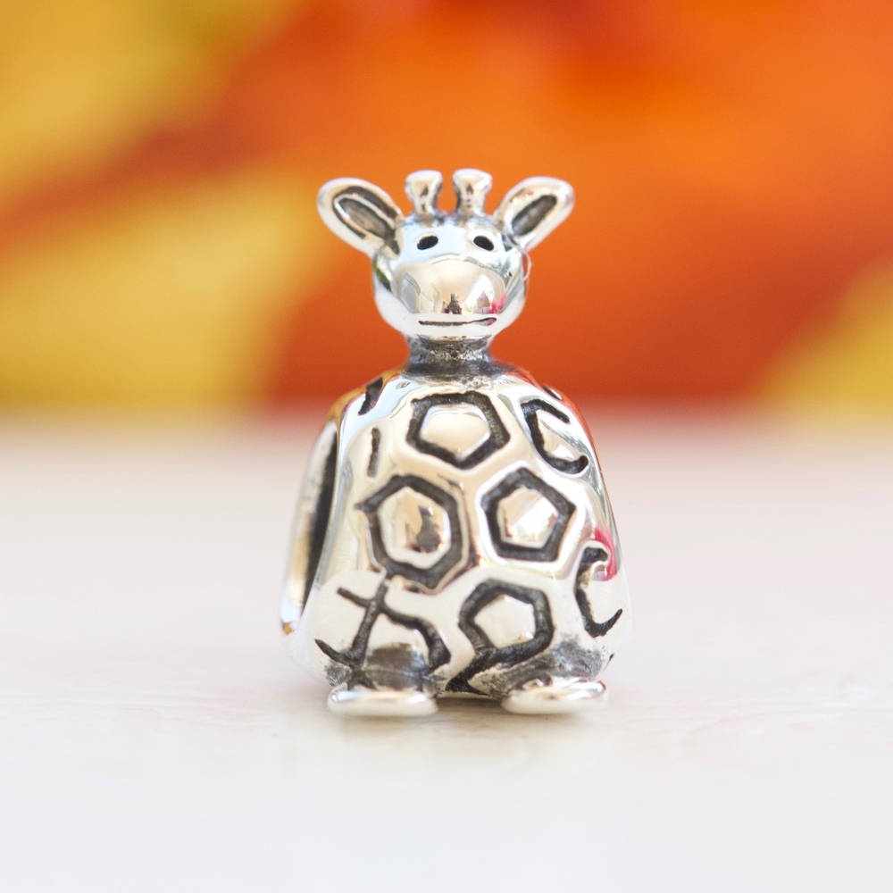 Pandora Sterling Silver Giraffe Charm Bead 790274